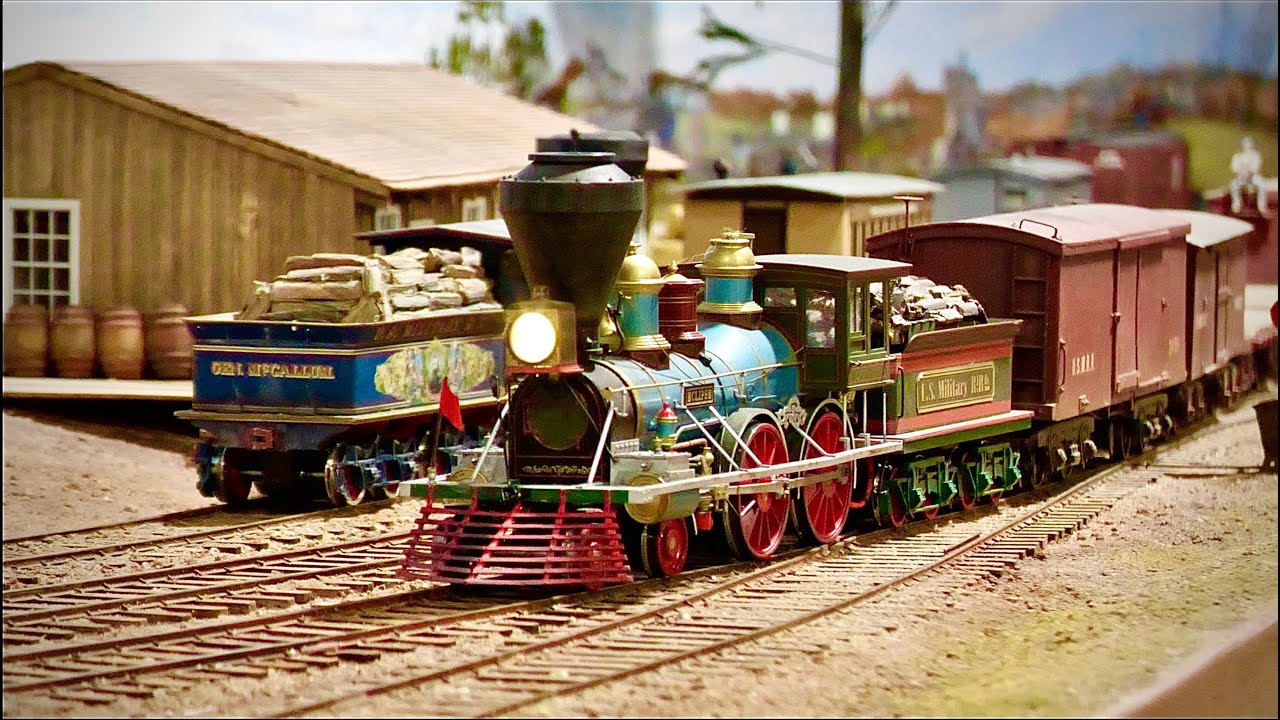 Bernard Kempinski's Private O Scale Civil War Model Railroad Layout The USMRR Aquia Line