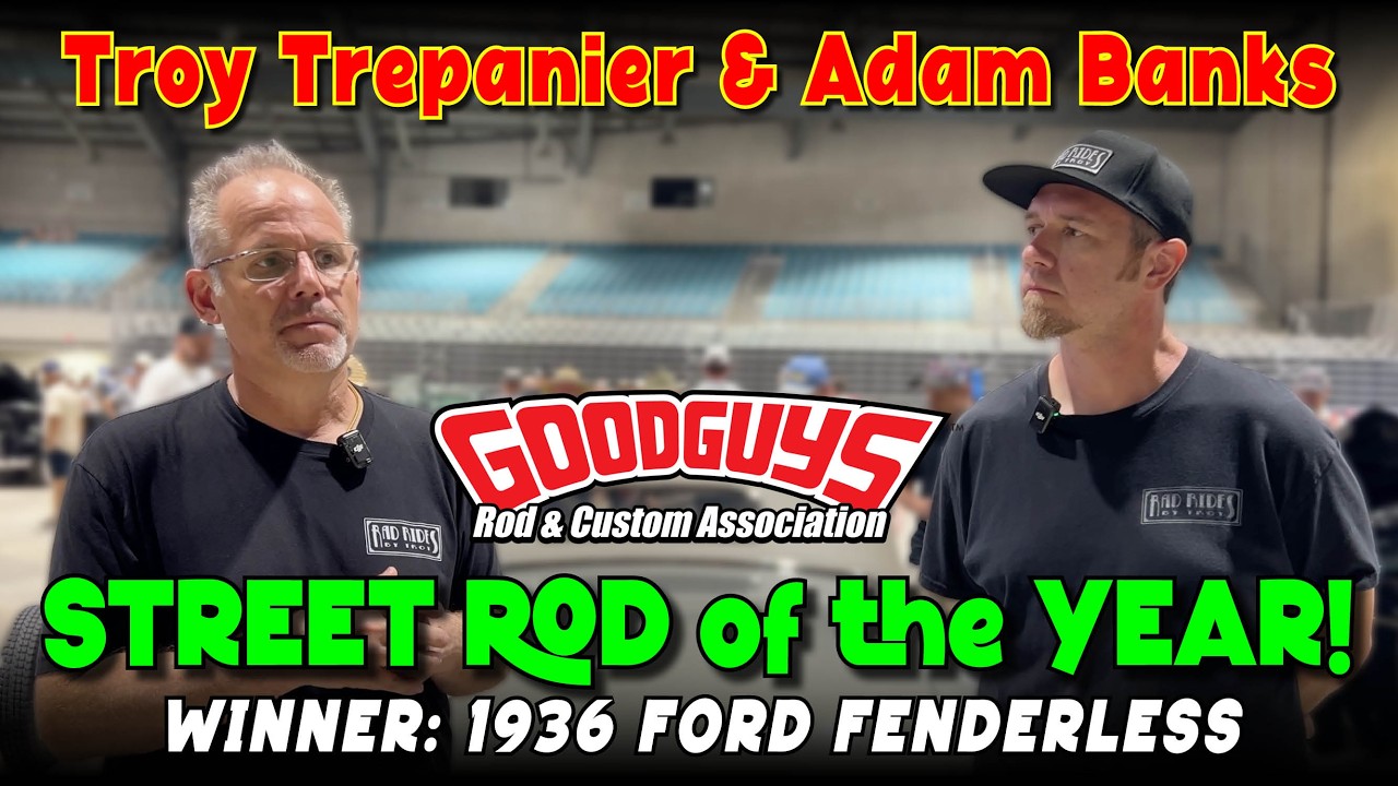 Troy Trepanier & Adam Banks of Rad Rides by Troy full interview at Goodguys Columbus!