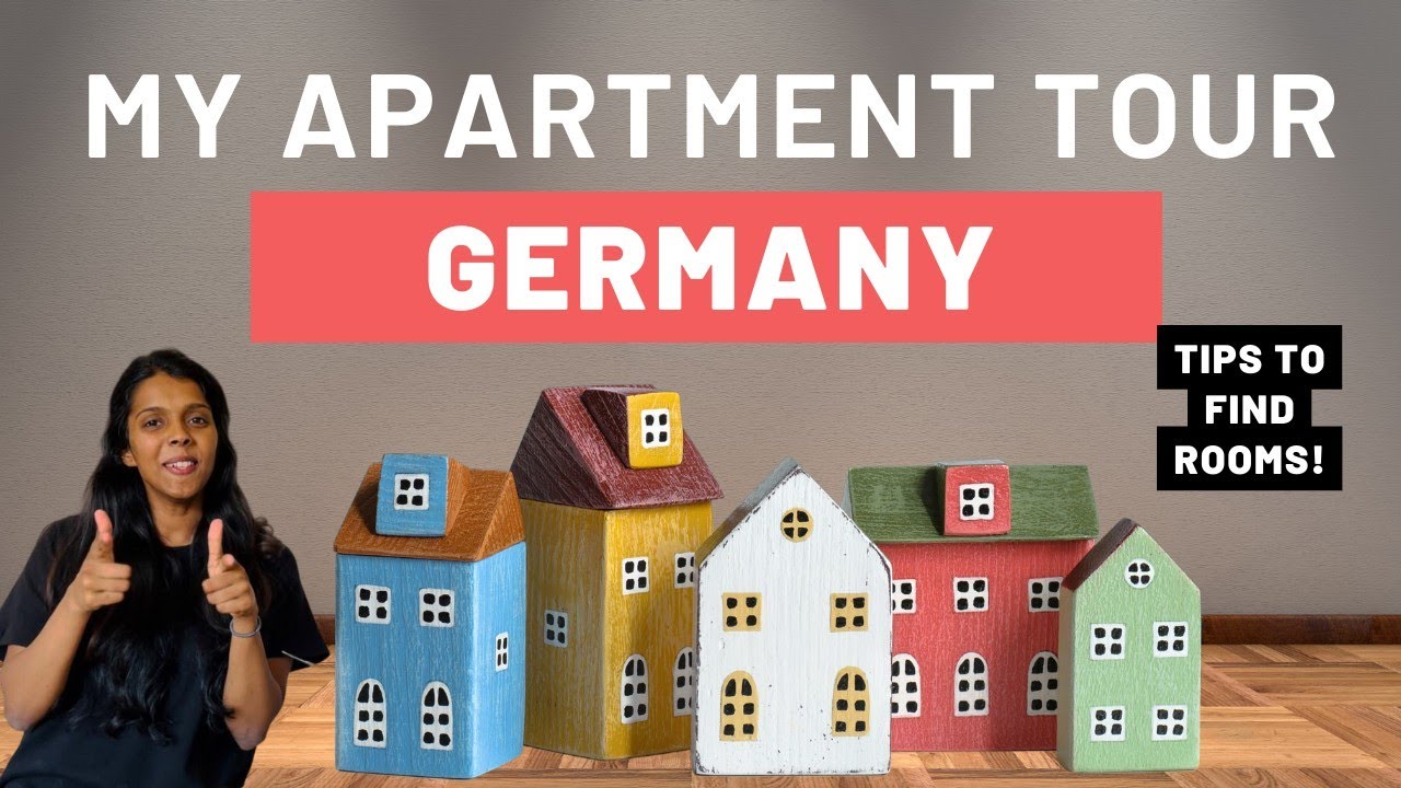 Apartment TOUR 🇩🇪😯|How to find a room? | Do this before coming | 