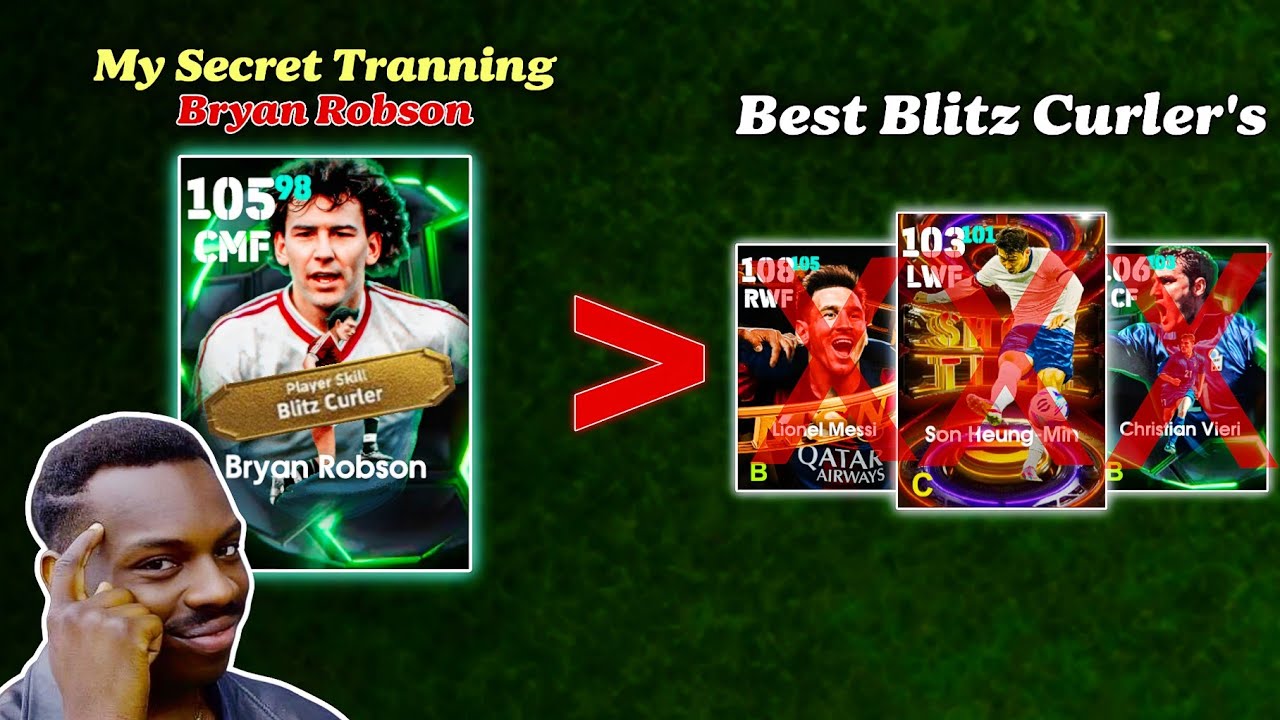 নতুন Blitz Curler Bryan Robson সেরা ট্রেনিং & Gameplay রিভিউ 🥶||Best Blitz Curler