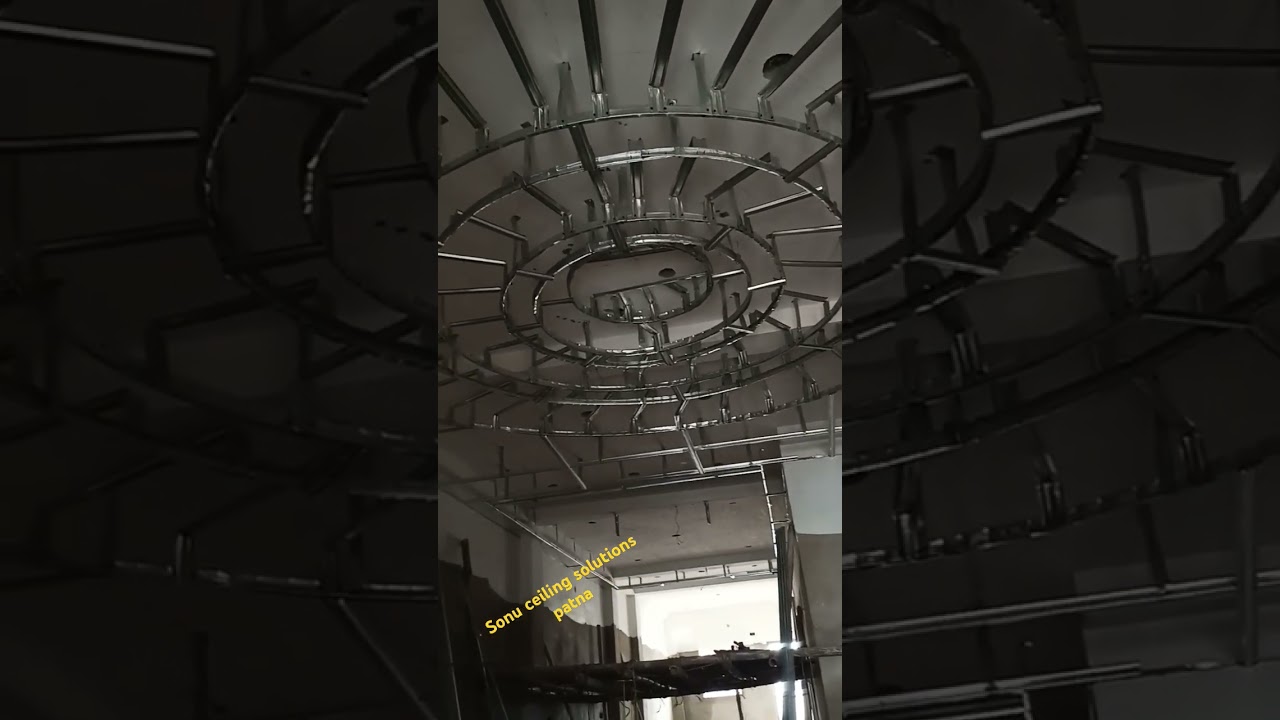 Pop False ceiling framing round 