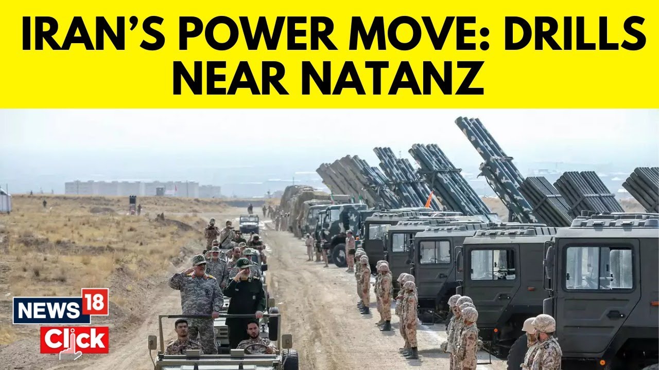 Iran's Eqtedar Military Drills: A Display Of Strength Amid Escalating Tensions | N18G | News18