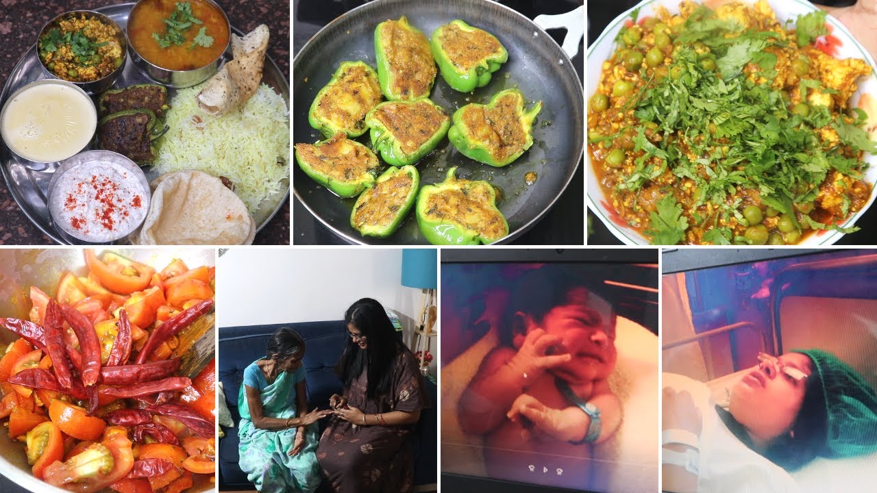 Sunday FEAST simple THALI idea for summers | New Born BABY pics of sidd  | Sunday Busy Mommy Routine