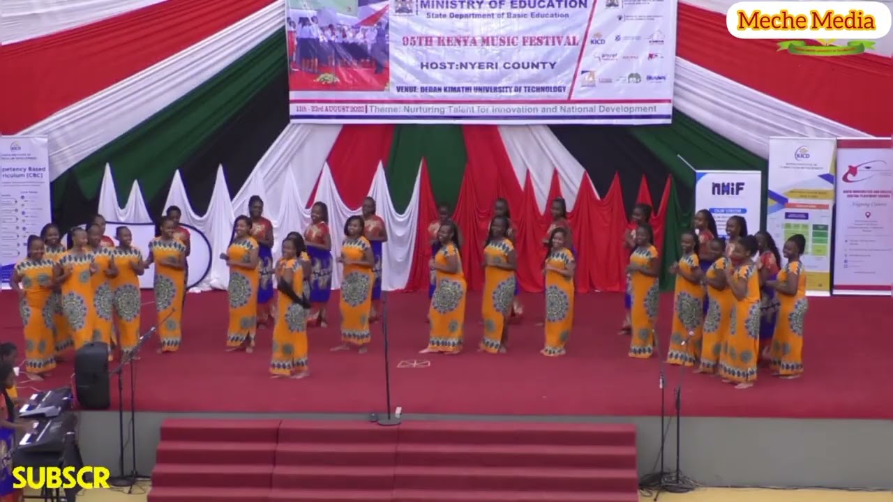 “Kabare Girls Secondary’s Taarab Performance Showcase Impresses at KNMF”🎉🎉💥