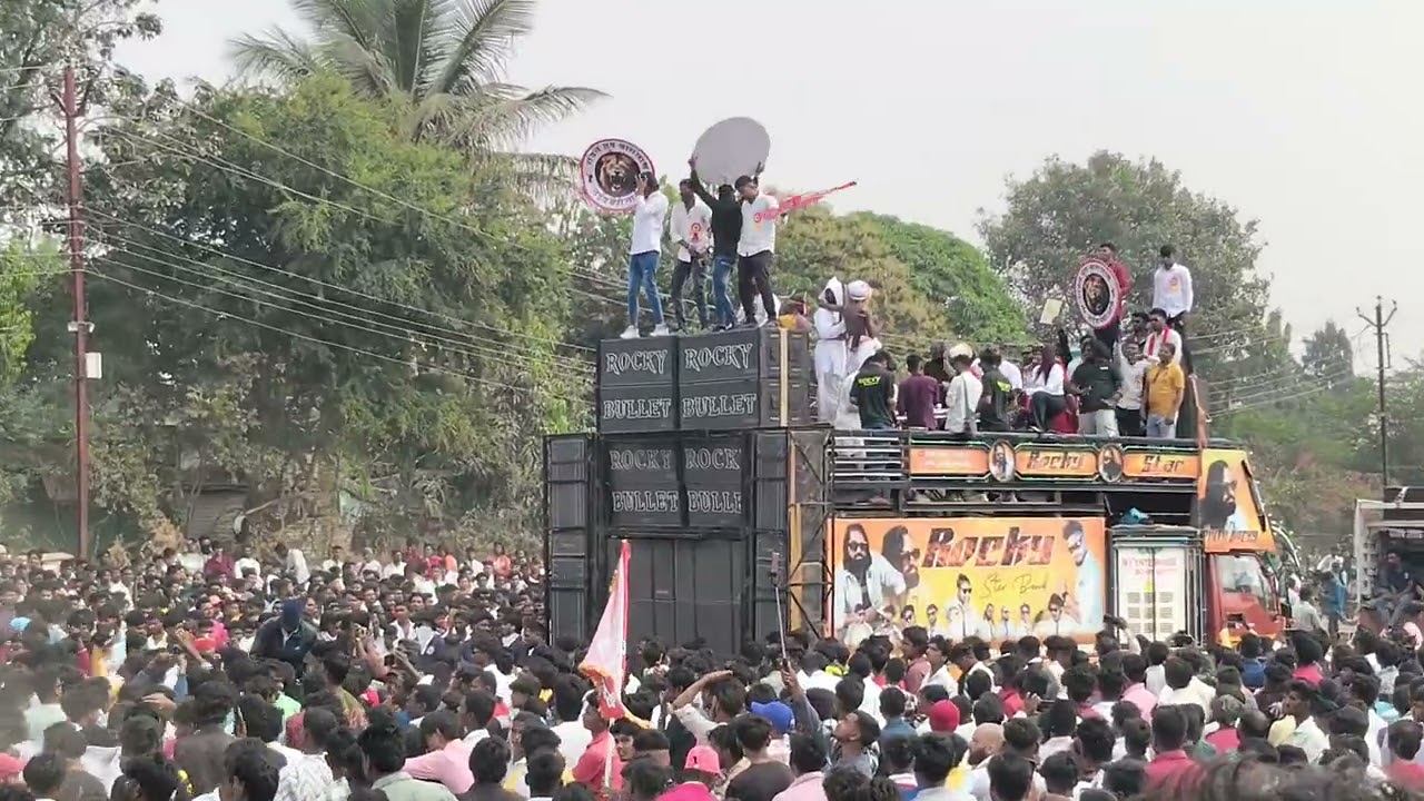 टंट्या मामा जयंती सटाणा रॉकस्टार बँड 