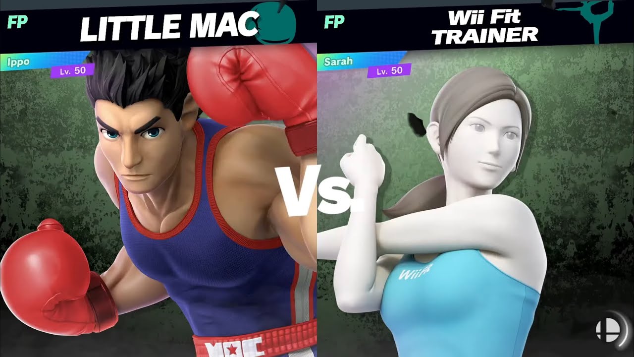 Amiibo Battles: Little Mac vs Wii Fit Trainer (Ippo vs Sarah)