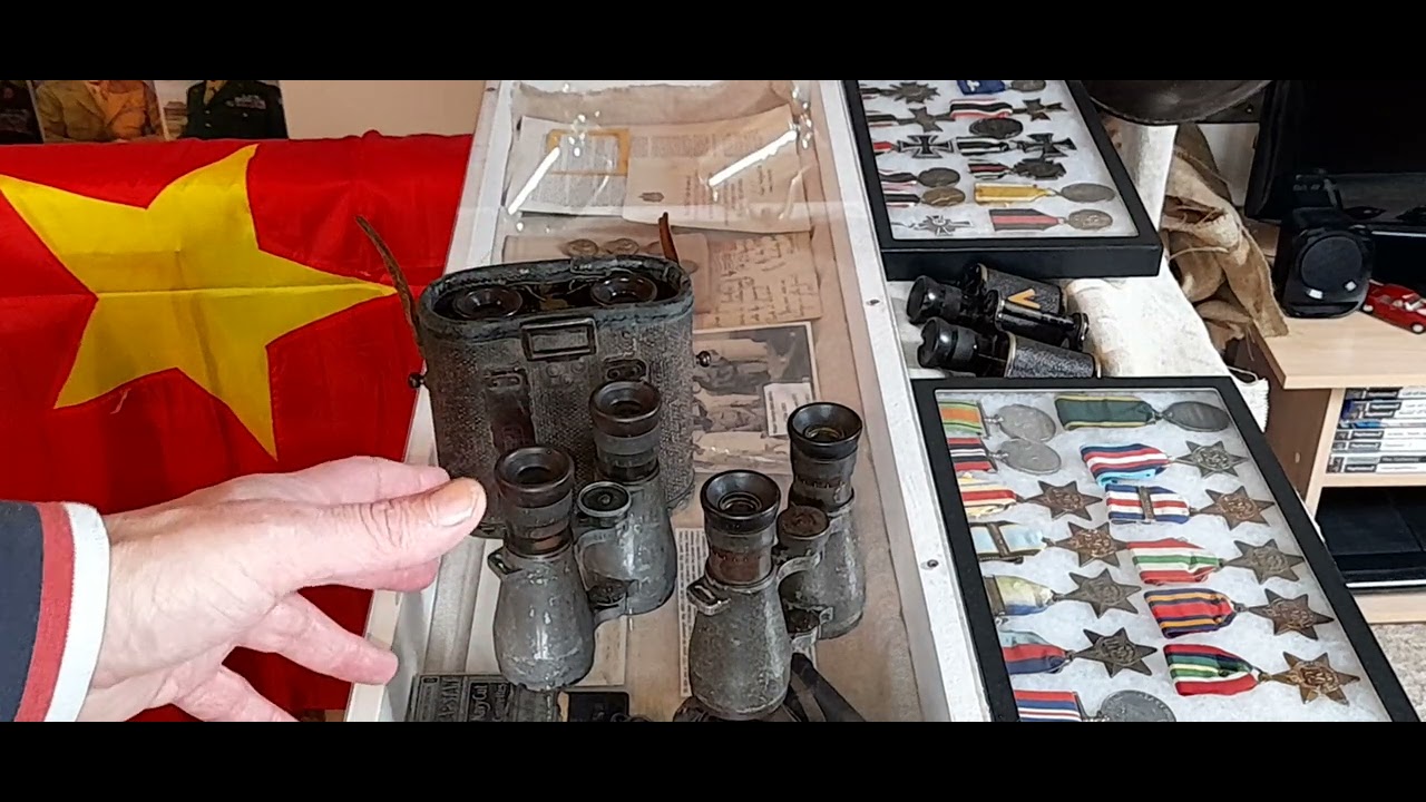 WW1 GERMAN FERNGLAS 08 BINOCULARS