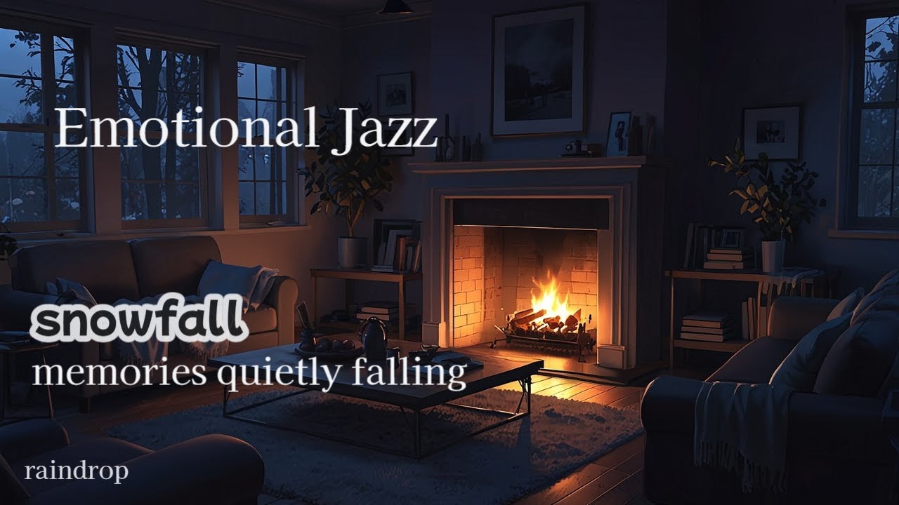 🎵FREE* snowfall ✦ 静かな夜に、記憶が降り積もる ✦ Emotional Jazz  / Night Listening  ⏱ approx. 27 minutes