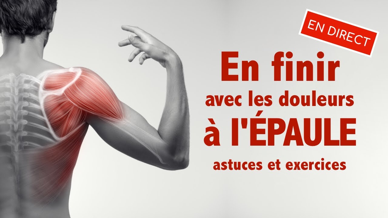 En finir avec les douleurs à l'épaule: astuces et exercices