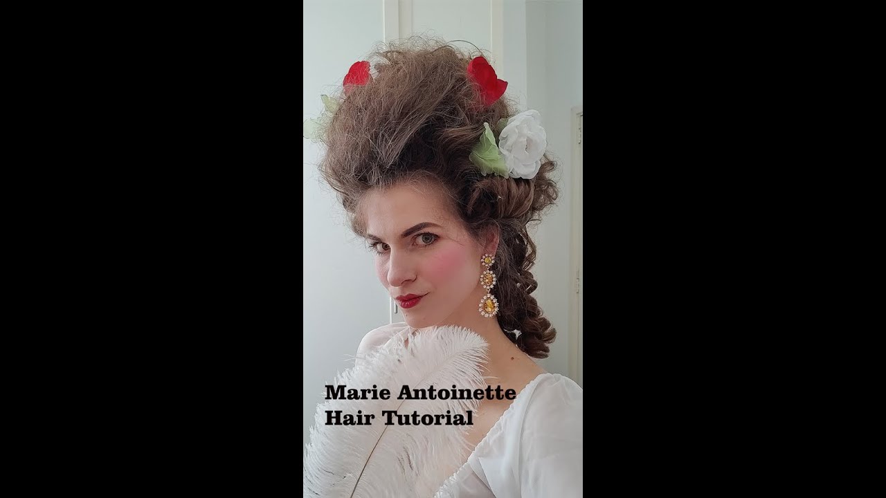 Marie Antoinette Hair tutorial