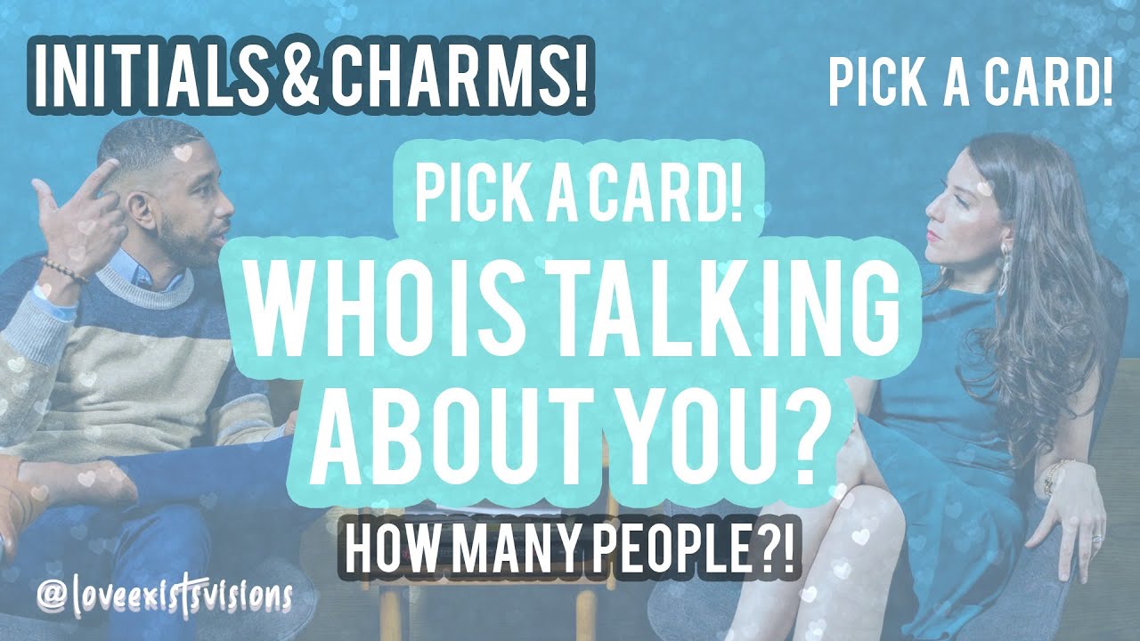 😍HOW MANY PEOPLE ARE TALKING ABOUT YOU!?(INITIALS + SIGNS) WHY? WHAT ARE THEY SAYING !? LOVE & MORE✨