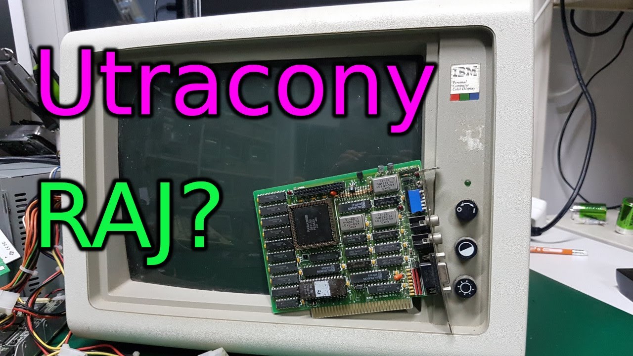 Raj utracony - czy nie? Paradise EGA i monitor IBM 5153