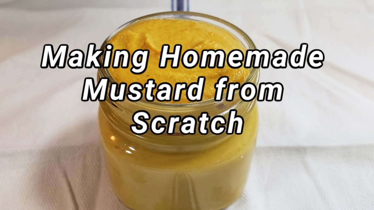 Making Homemade Mustard from Scratch