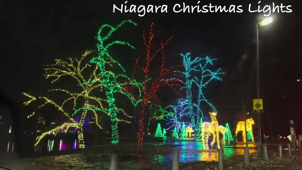 #Niagara #DufferinIslands #ChristmasLights 2025