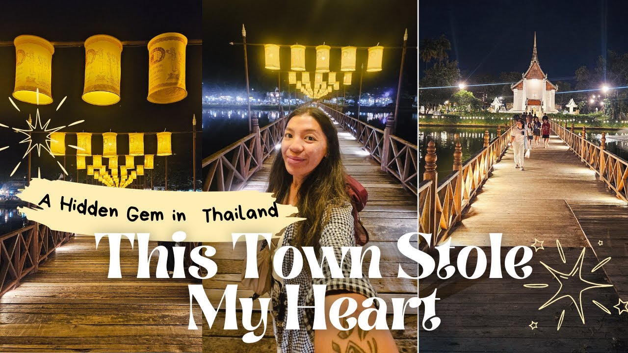 Solo Travel in Sukhothai, Thailand 🇹🇭 | Markets, Street Food & Finding Peace (Travel Vlog)