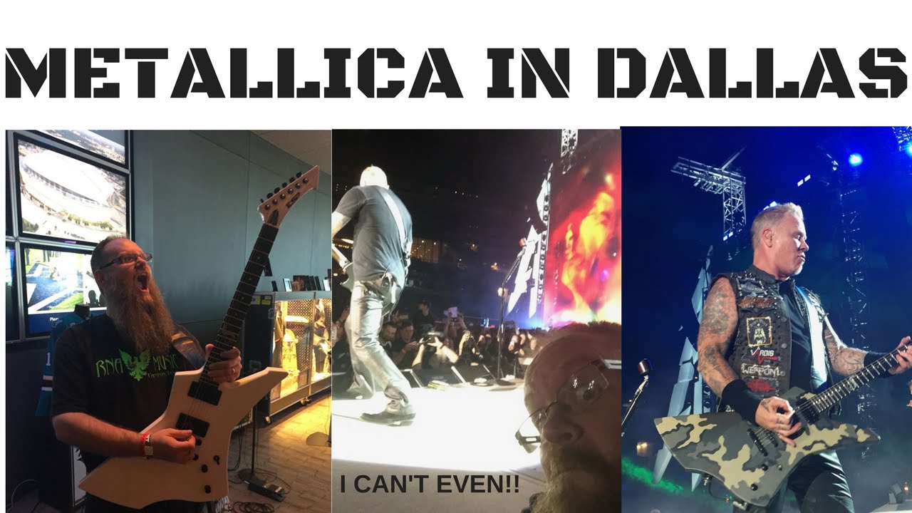 Metallica in Dallas Vlog DREAM GIG