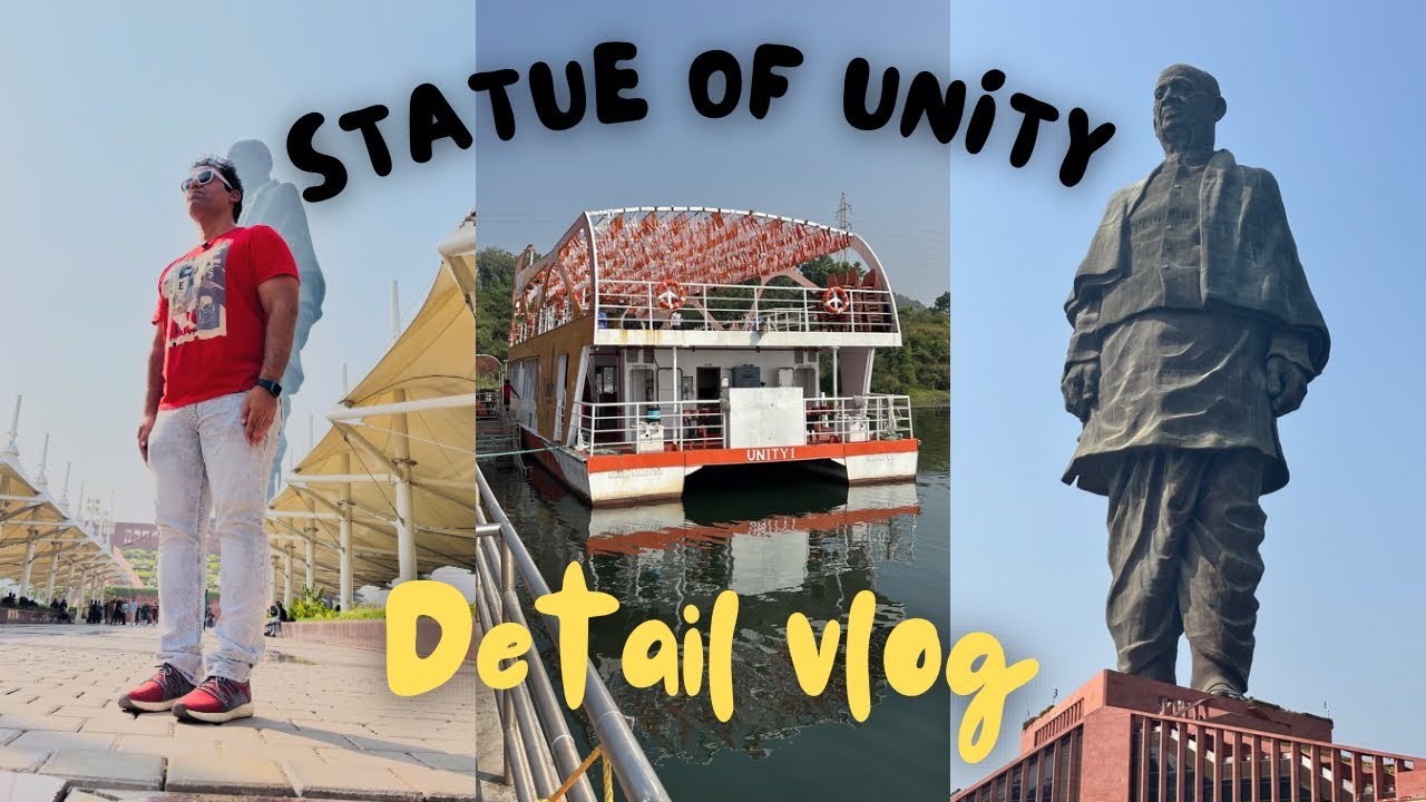 Statue of Unity detail Tour |statue of Unity Ekta Cruise  | Jungle safari | Gujarat Tourist place