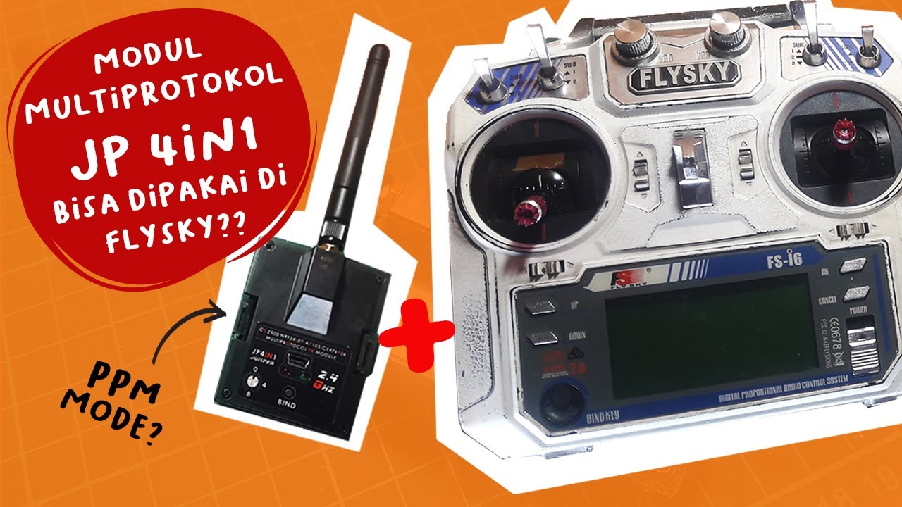 [Tutorial Receh] Cara Menggunakan PPM Mode pada Modul Multiprotocol JP 4in1