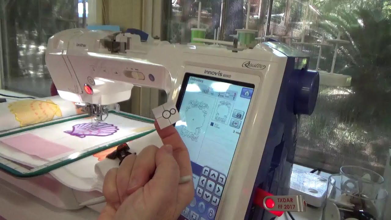 Align Machine Embroidery Designs, Finish the Trapunto Table Runner