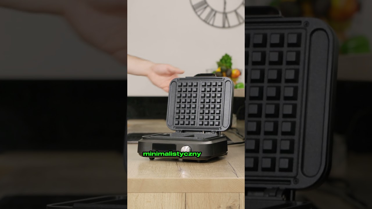 Gofrownica Camry CR3086 &ndash; 2200W, LED, timer, 6 poziom&oacute;w zarumienienia | #gofrownica #gofry