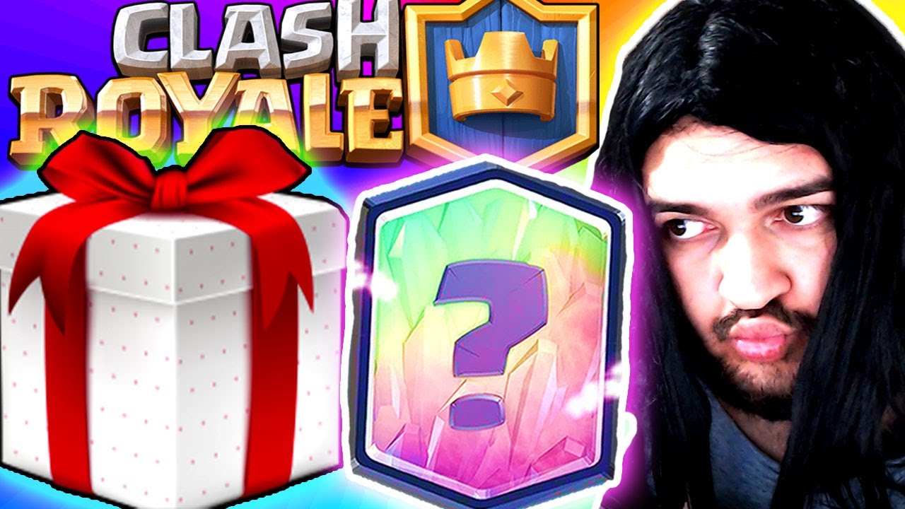 A PRIMIT O LEGENDARA CADOU DE ZIUA LUI - CLASH ROYALE !