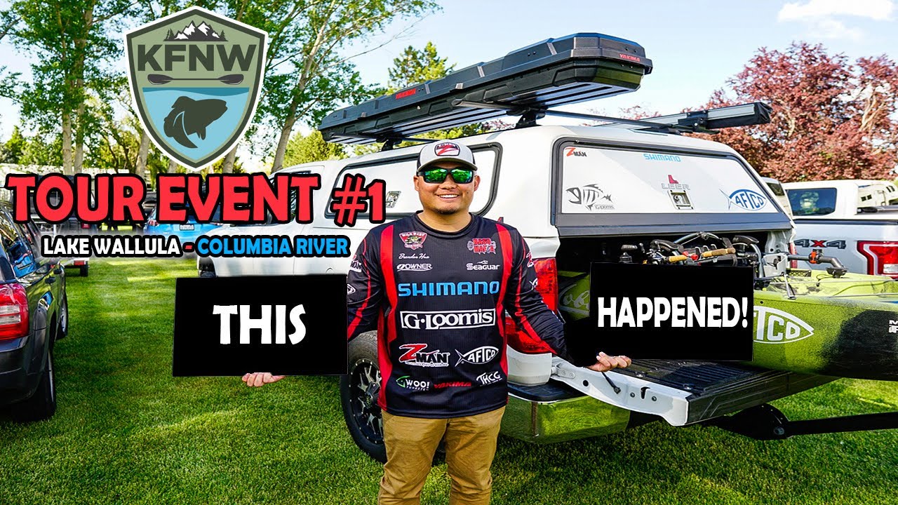 Fishing My First OFFICIAL Kayak Bass Fishing Tournament! Lake Wallula (Columbia River)