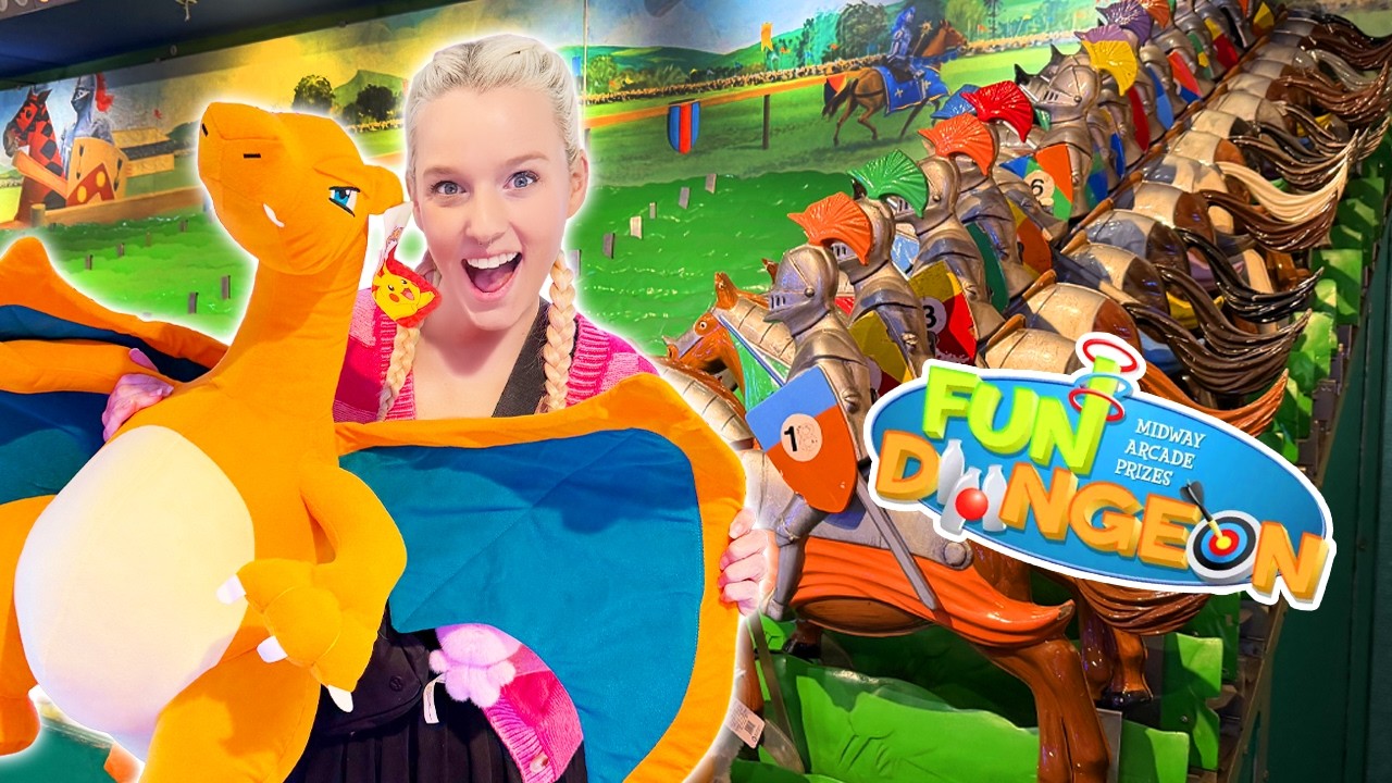 Проходим все карнавальные игры в &laquo;Веселом подземелье Экскалибура&raquo;!