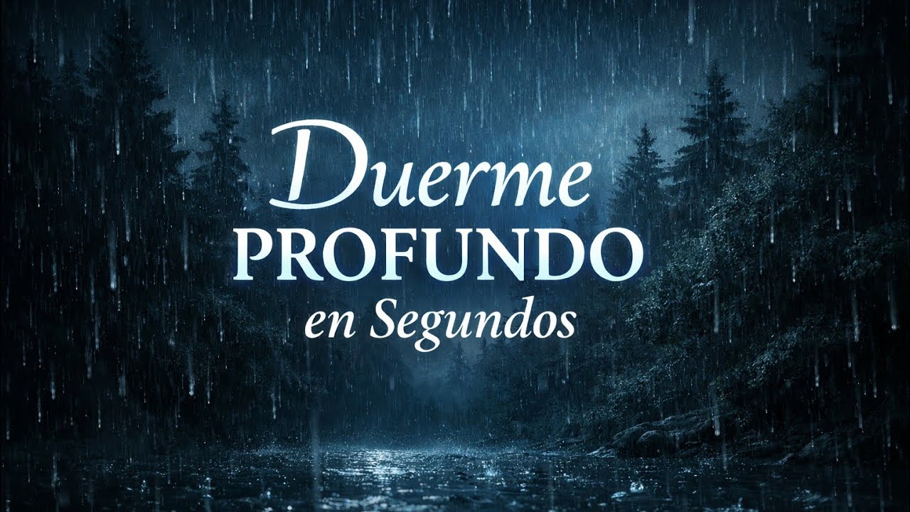Duerme profundamente en Segundos 🌧️ descanso celestial 
