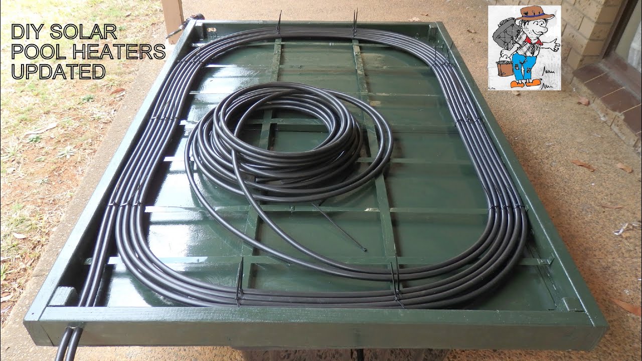 DIY Solar Pool Heaters Updated (for a version with better audio see https://youtu.be/Gqa8gk0BVTU )