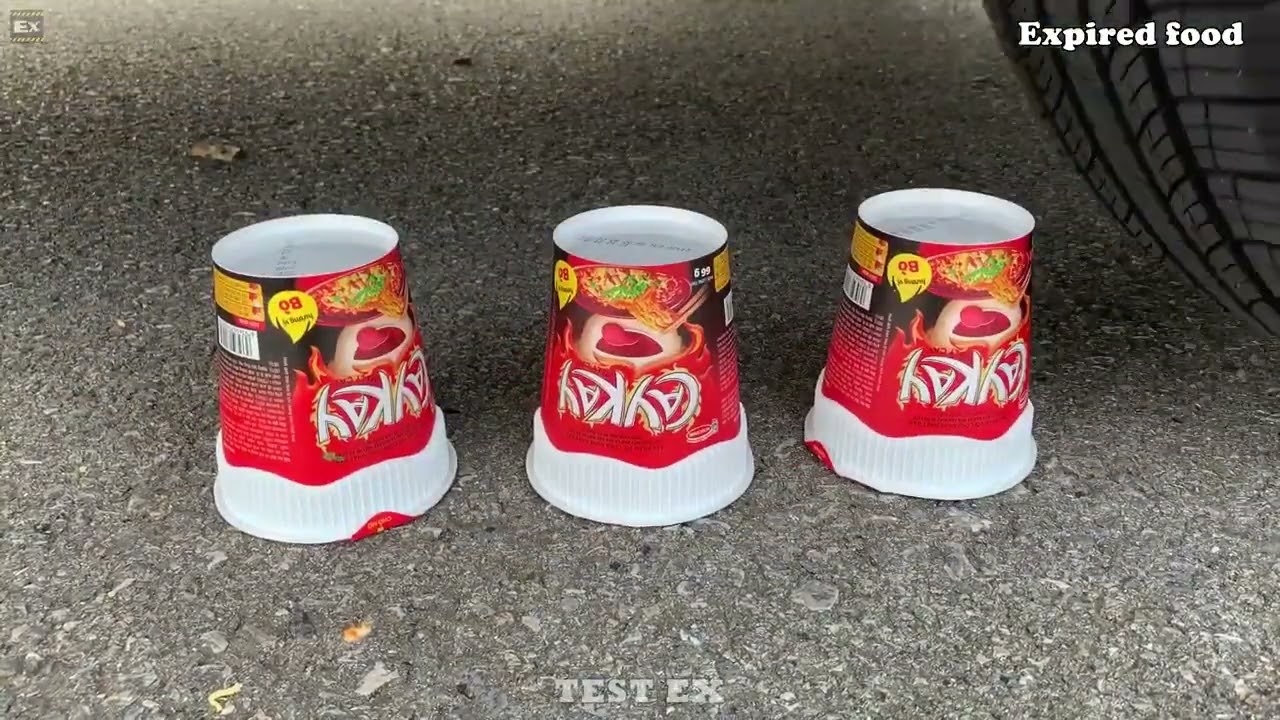 FunnyReverseTestExExperiment Car vs Watermelon Juice and Chocolate   Crushing Crunchy & Soft Things