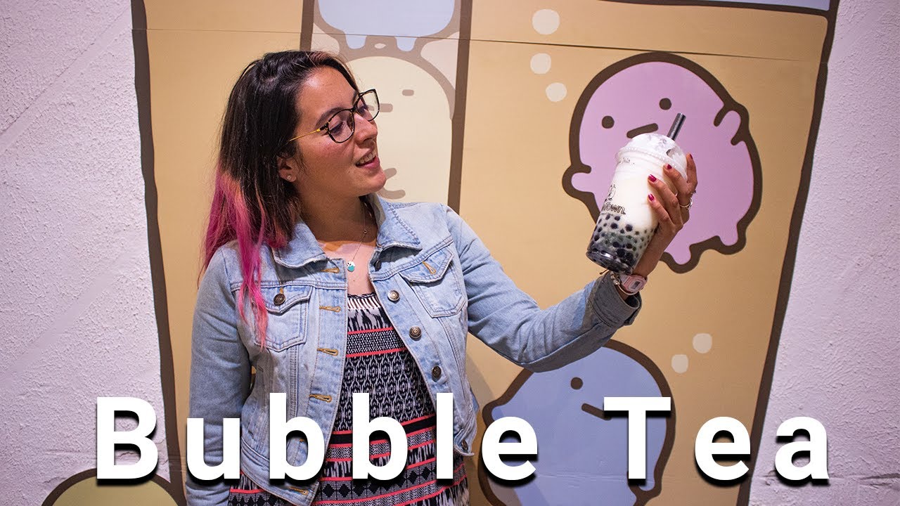 Probando el  Bubble Tea en Bubble Town - Un día comiendo