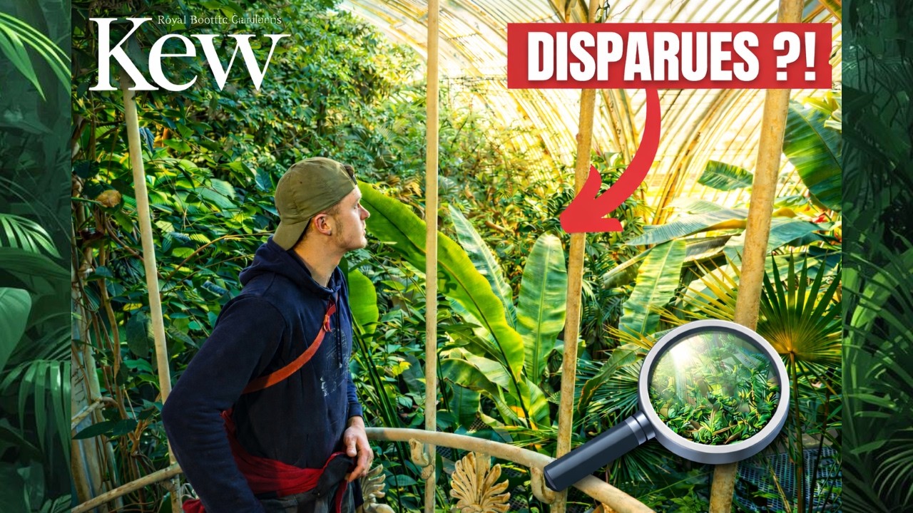Ces Plantes Rares n’existent presque plus… et elles sont conservées ici (à Kew Gardens) 🌿