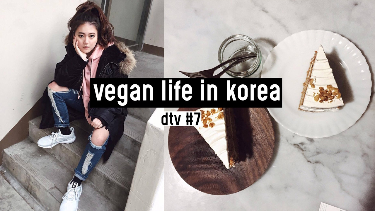 Vegan life in Korea: Plant Cafe, March Rabbit Salad + Leferi Beauty Entertainment | DTV #7