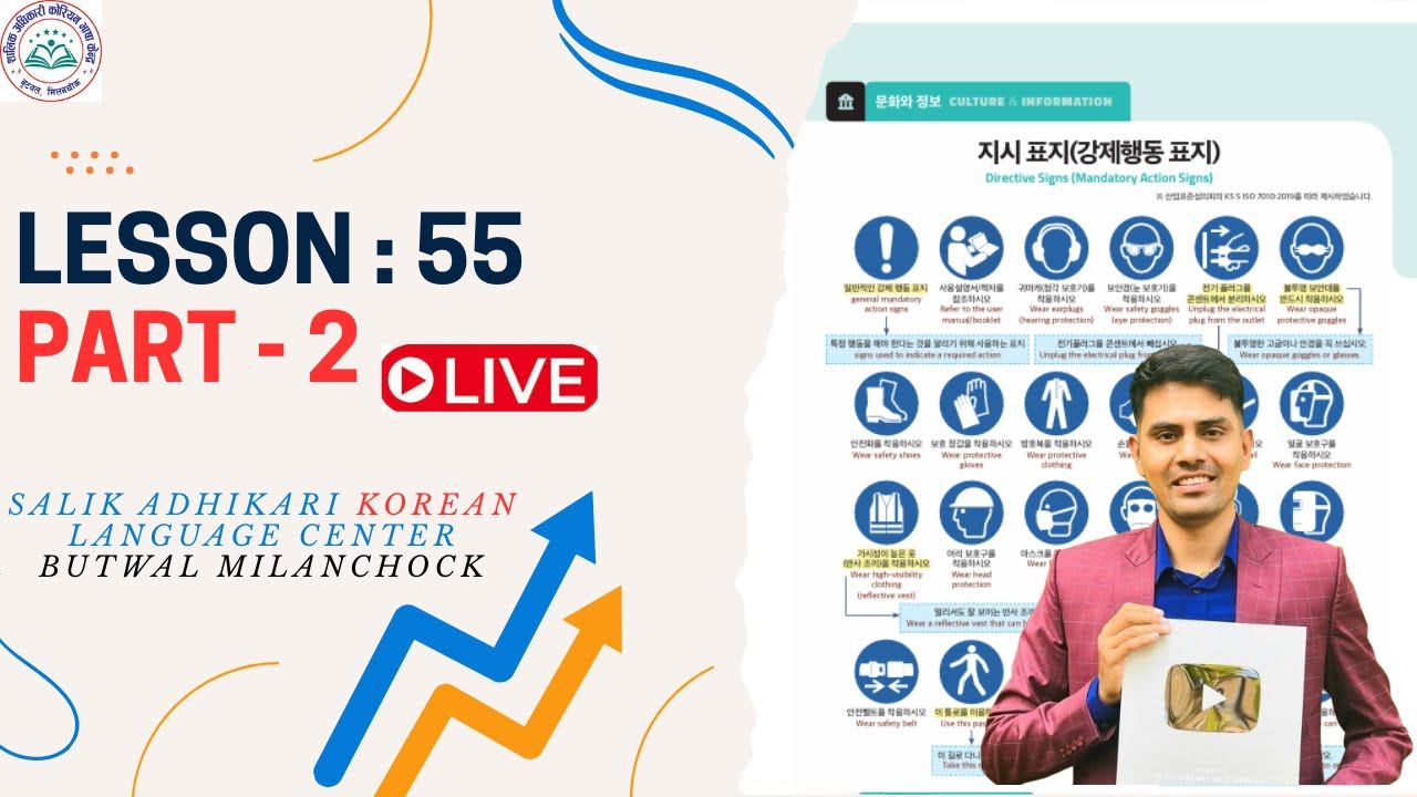 Chapter: 55 || Part-2 ll Eps Topik New Book || Salik Adhikari Korean Language Center Butwal
