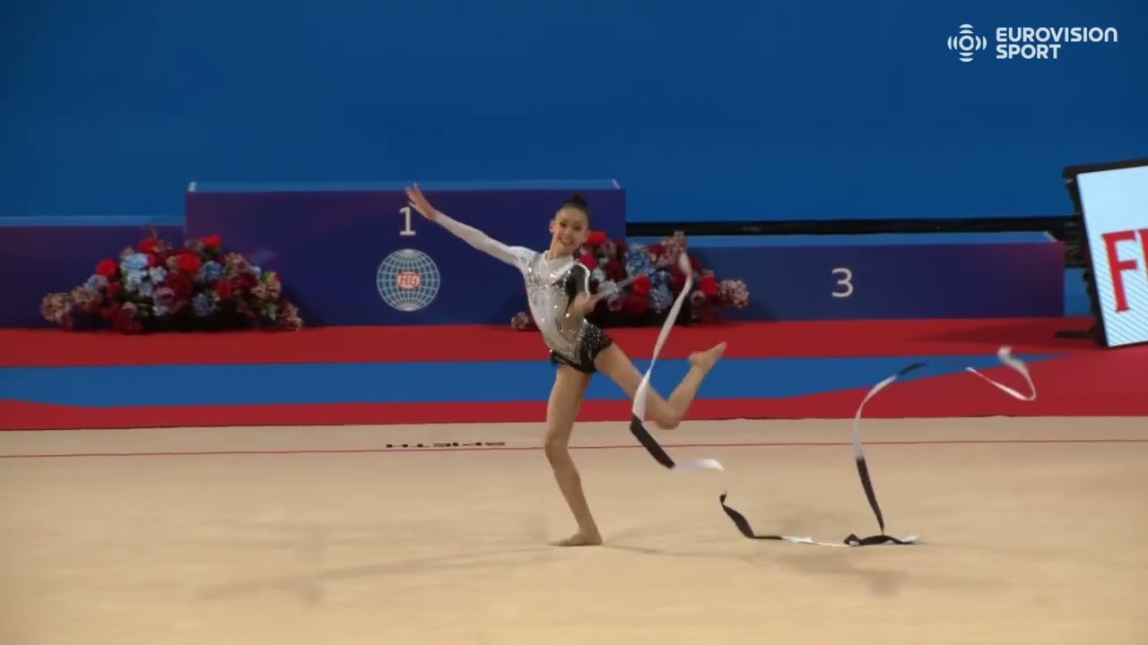 YEREKESHEVA Akmaral (KAZ) RIBBON 25,7 - JWCh Sofia 2025