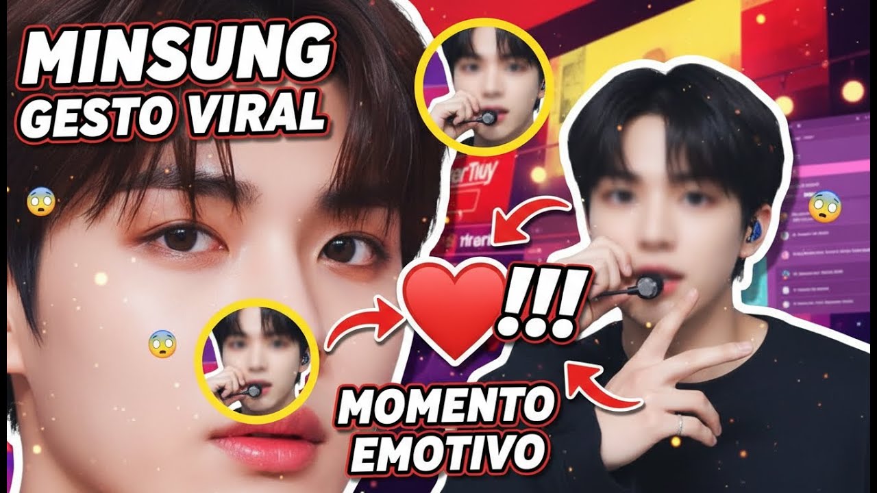 El gesto secreto de Minsung que incendió el fanmeet ❤️ #ship