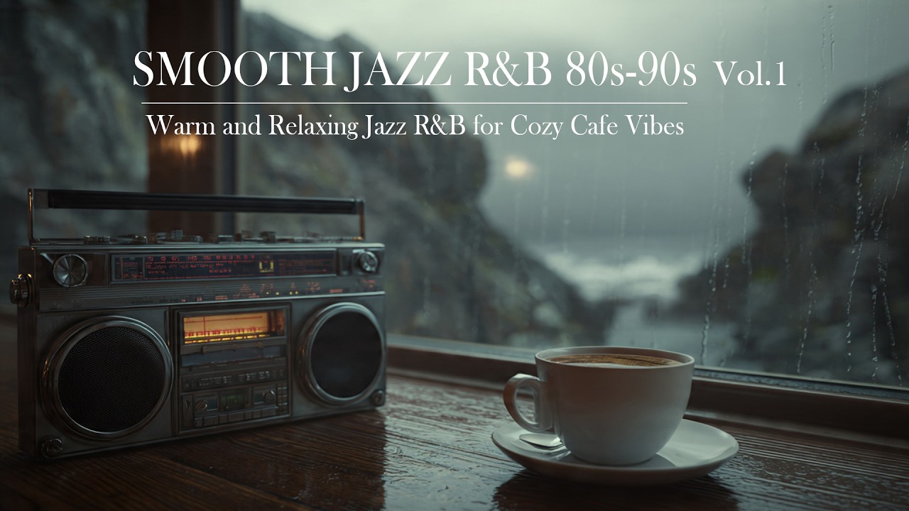 Smooth Jazz Cafe - Jazz R&B 80s-90s ☕ Relaxing Jazz BGM for Cafe vibes, Study, Work & Chill