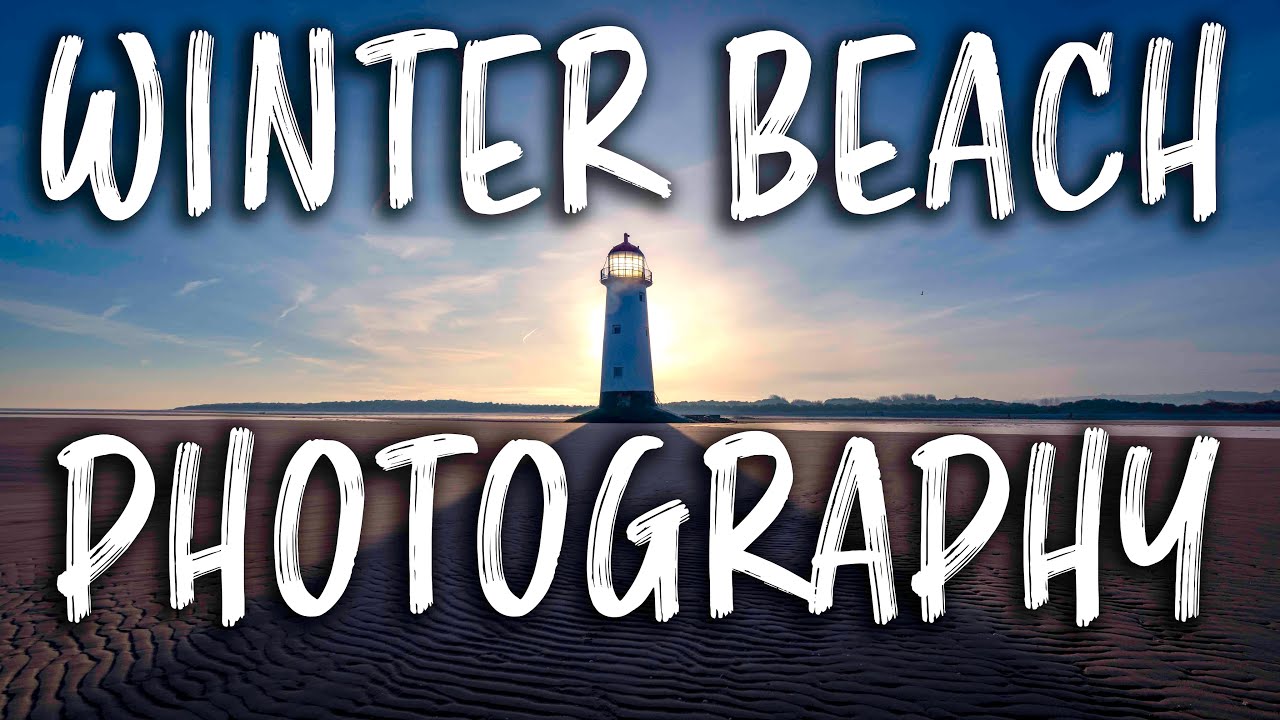 Talacre Beach in North Wales, the beach to myself. Winter Photography!