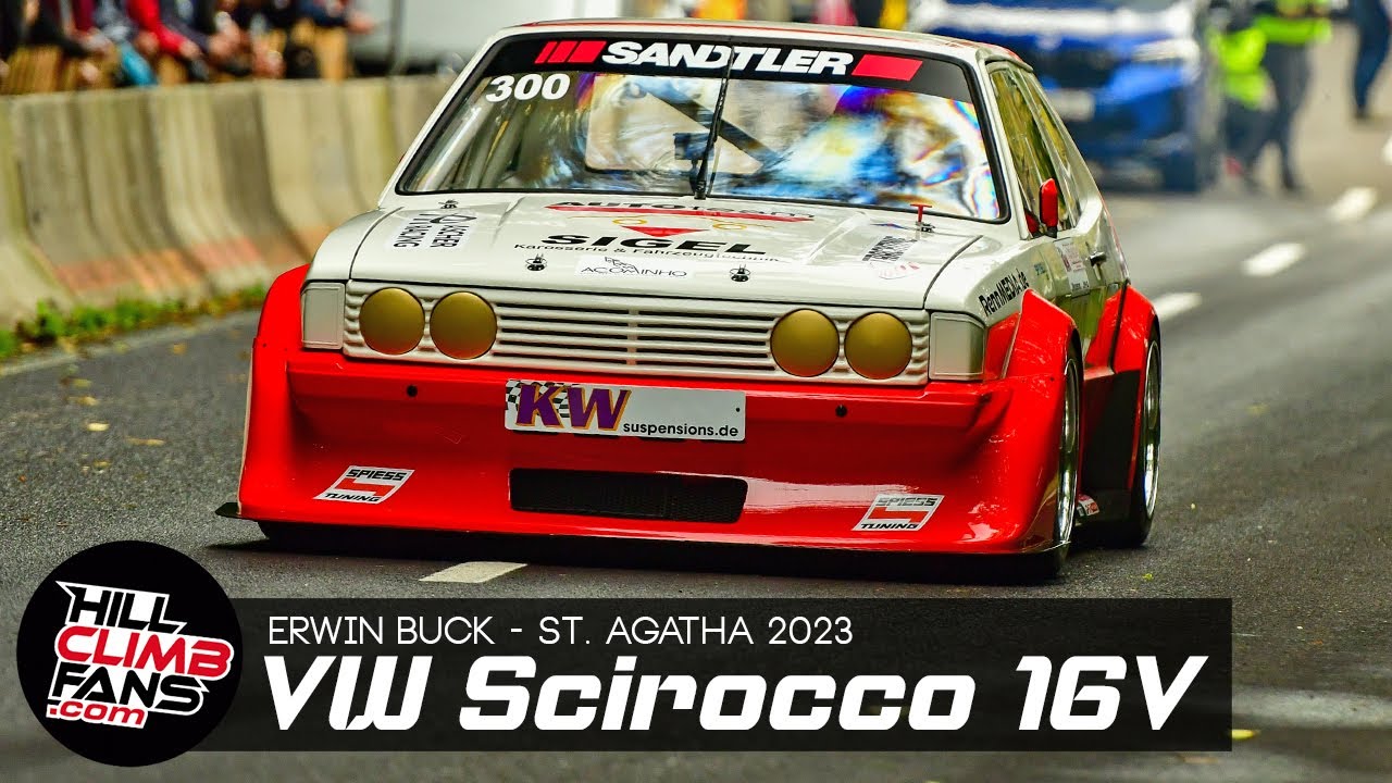 300hp VW Spiess-Scirocco 16V - Erwin Buck || Hill Climb St. Agatha 2023