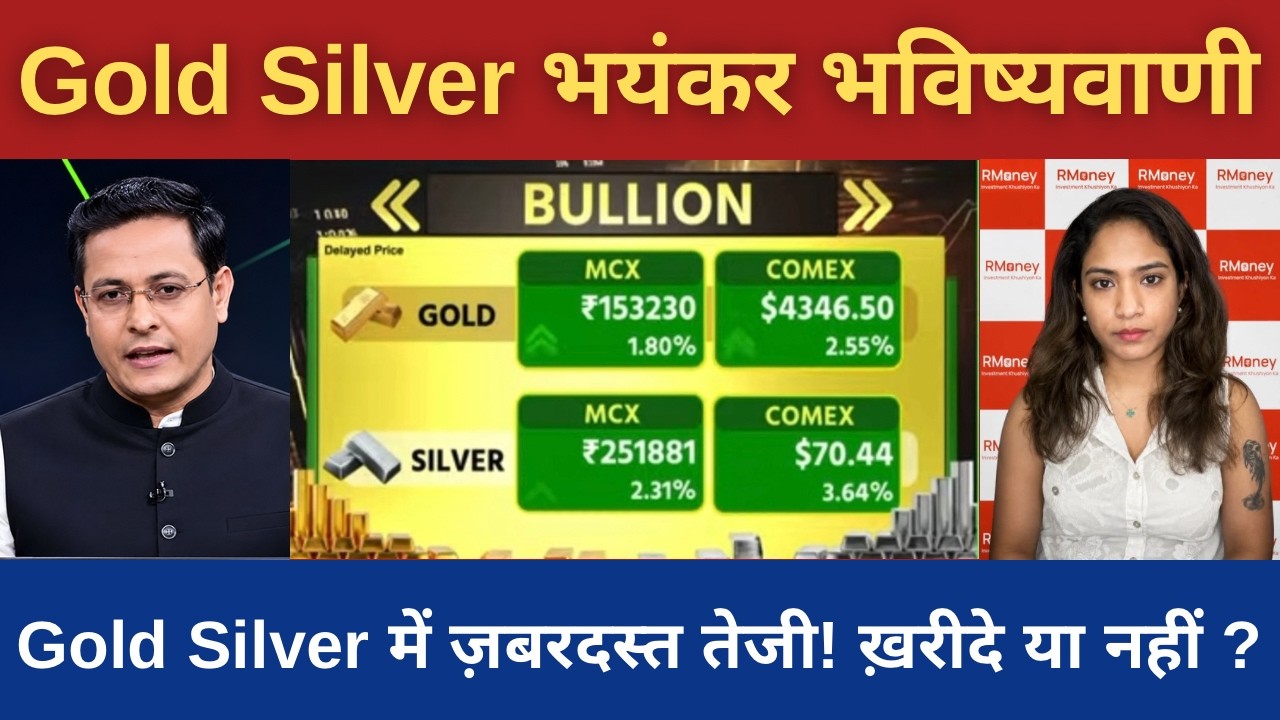 Gold Silver Live Today | US-Iran Deal के बाद Gold Silver में ज़बरदस्त तेजी! ख़रीदे या नहीं ? #gold