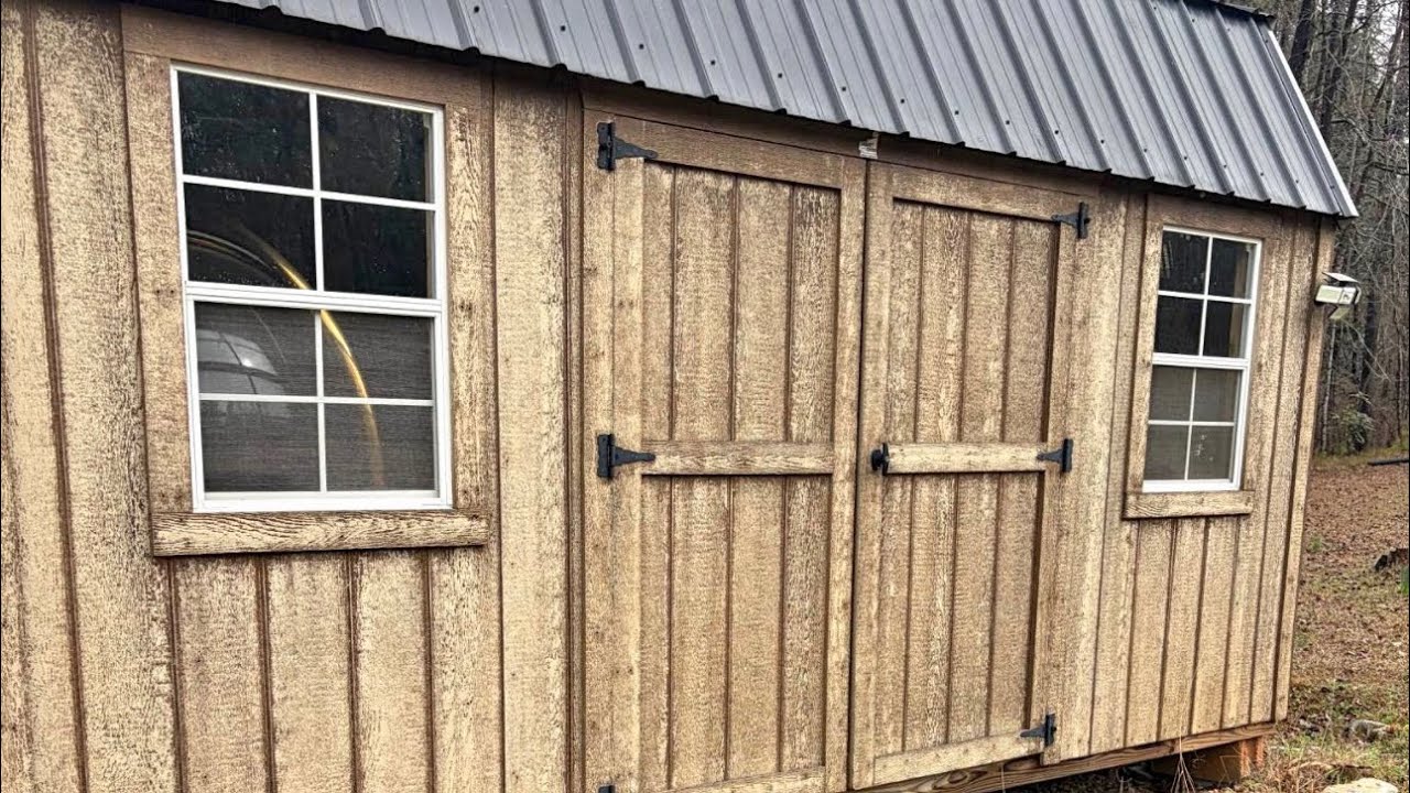 Shed moving 10 x 16 barn style 