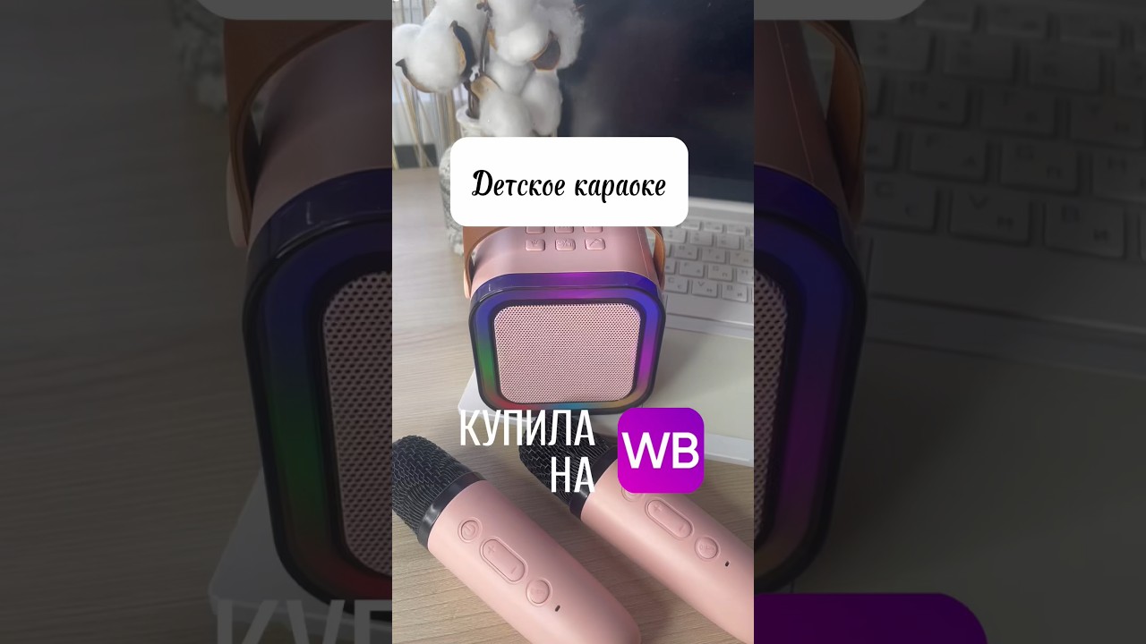 Очень интересная колонка караоке с #wildberries #караоке#общорпокупок