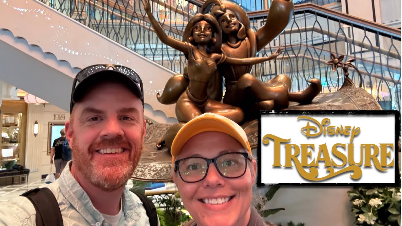 Disney Treasure Cruise in Concierge! | Embarkation, Sail Away, Room Tour and More!