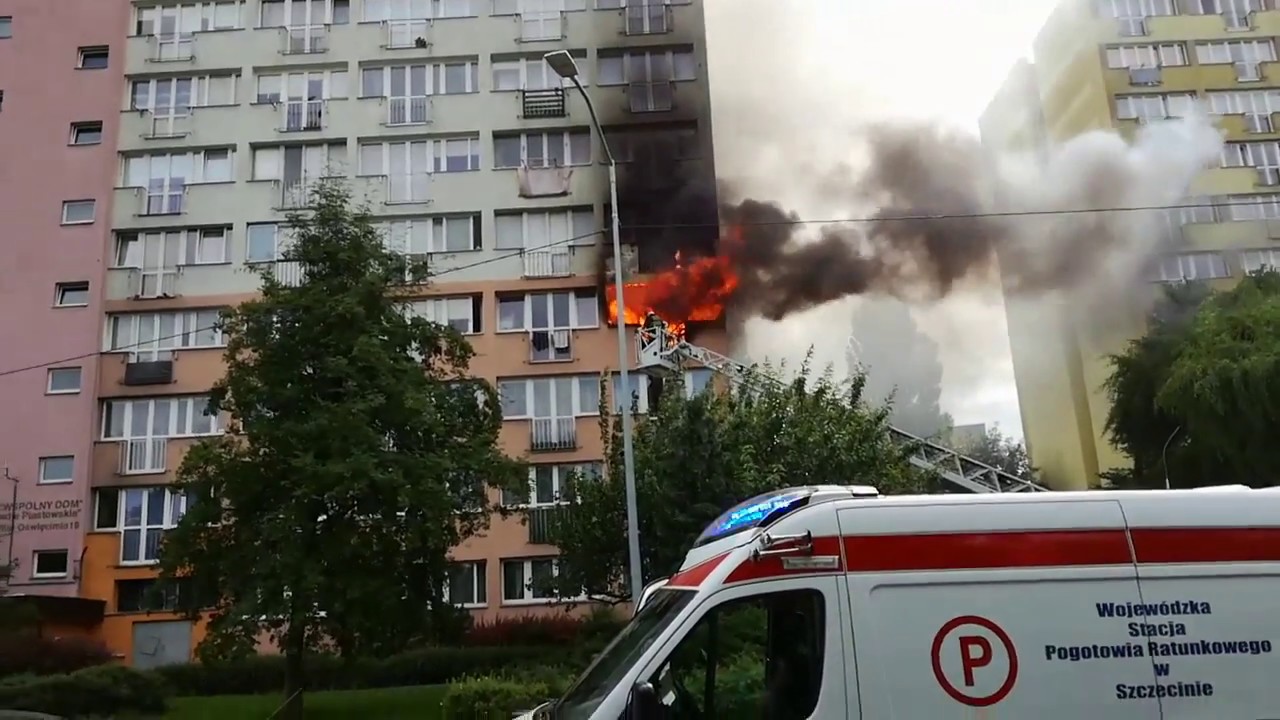 Pożar Szczecin Ofiar Oświęcimia
