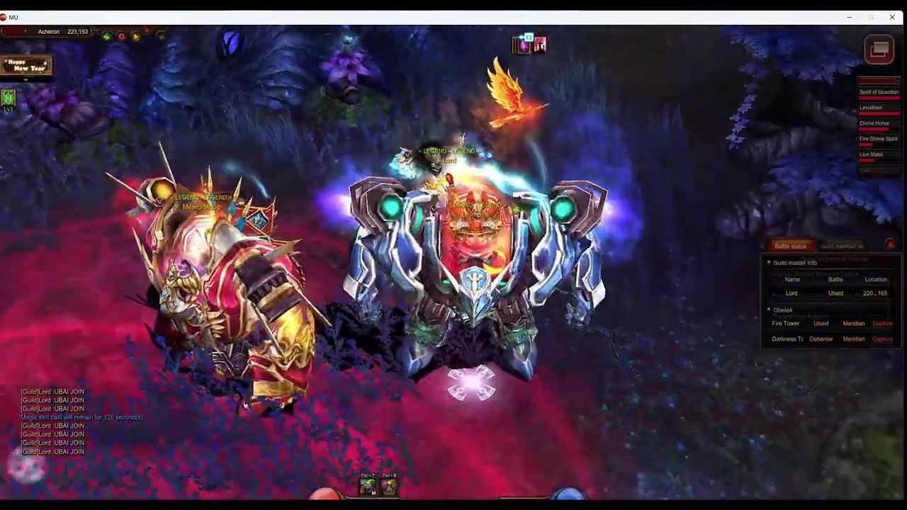 WIN 2 MAP Arka - 1/11/2026 - WHY? - MU Online Webzen - Legend guild Alfhiem sever.