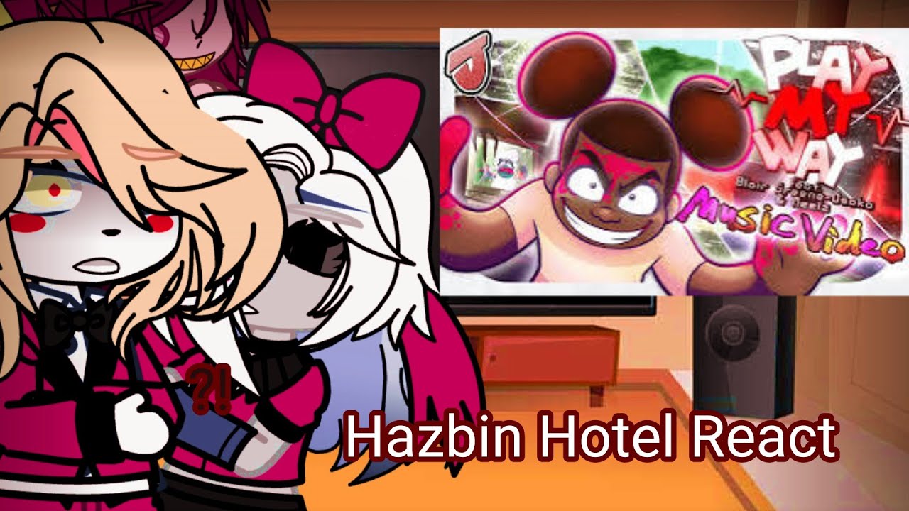 🌹Hazbin Hotel React {"Play My Way" /Amanda the adventurer [Music Video]} (Gacha Club). READ DESC