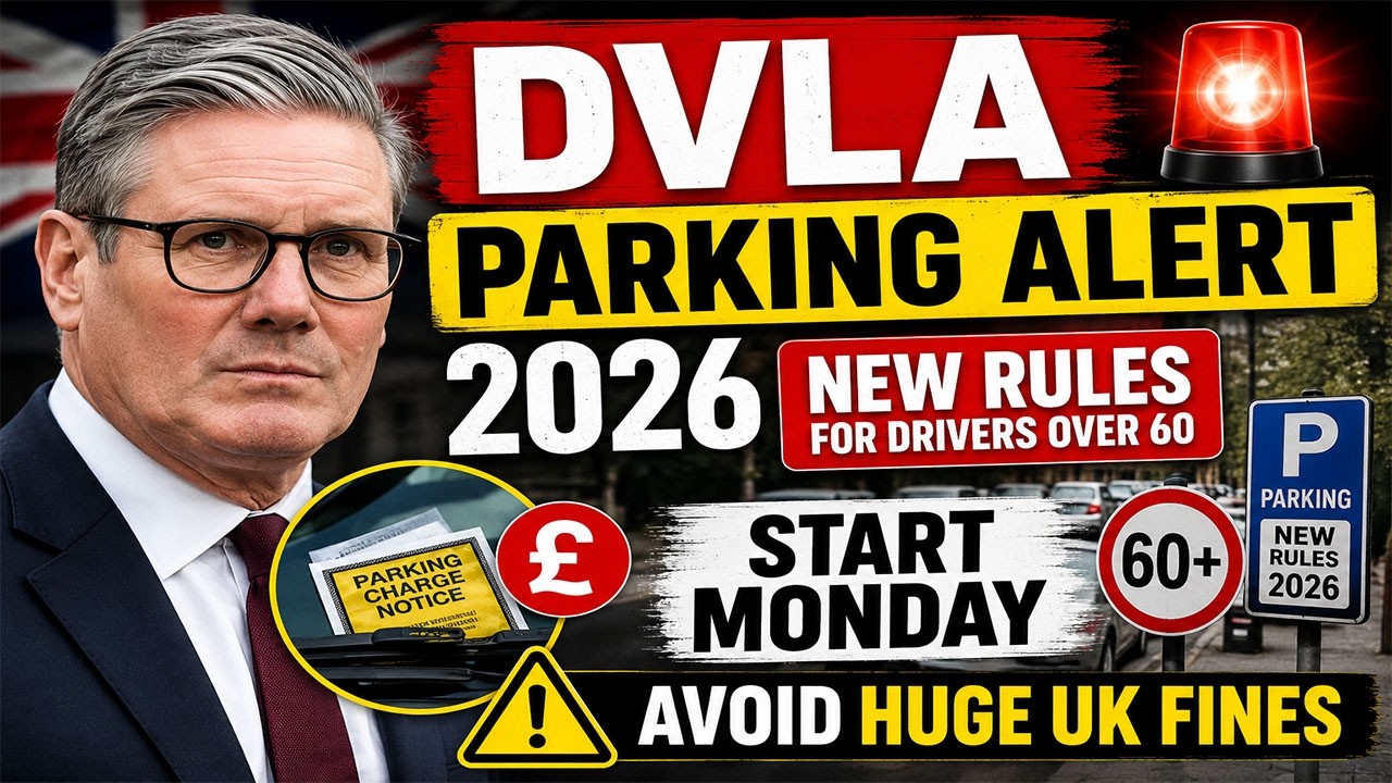Предупреждение DVLA о парковке 2026 🚨 Новые правила для водителей старше 60 лет вступают в силу в...
