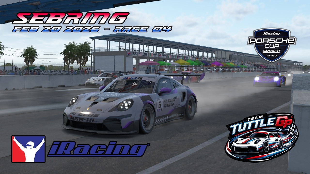 Race #04 - Porsche 911 Cup (992.2) Fixed Sebring 2026 02 20