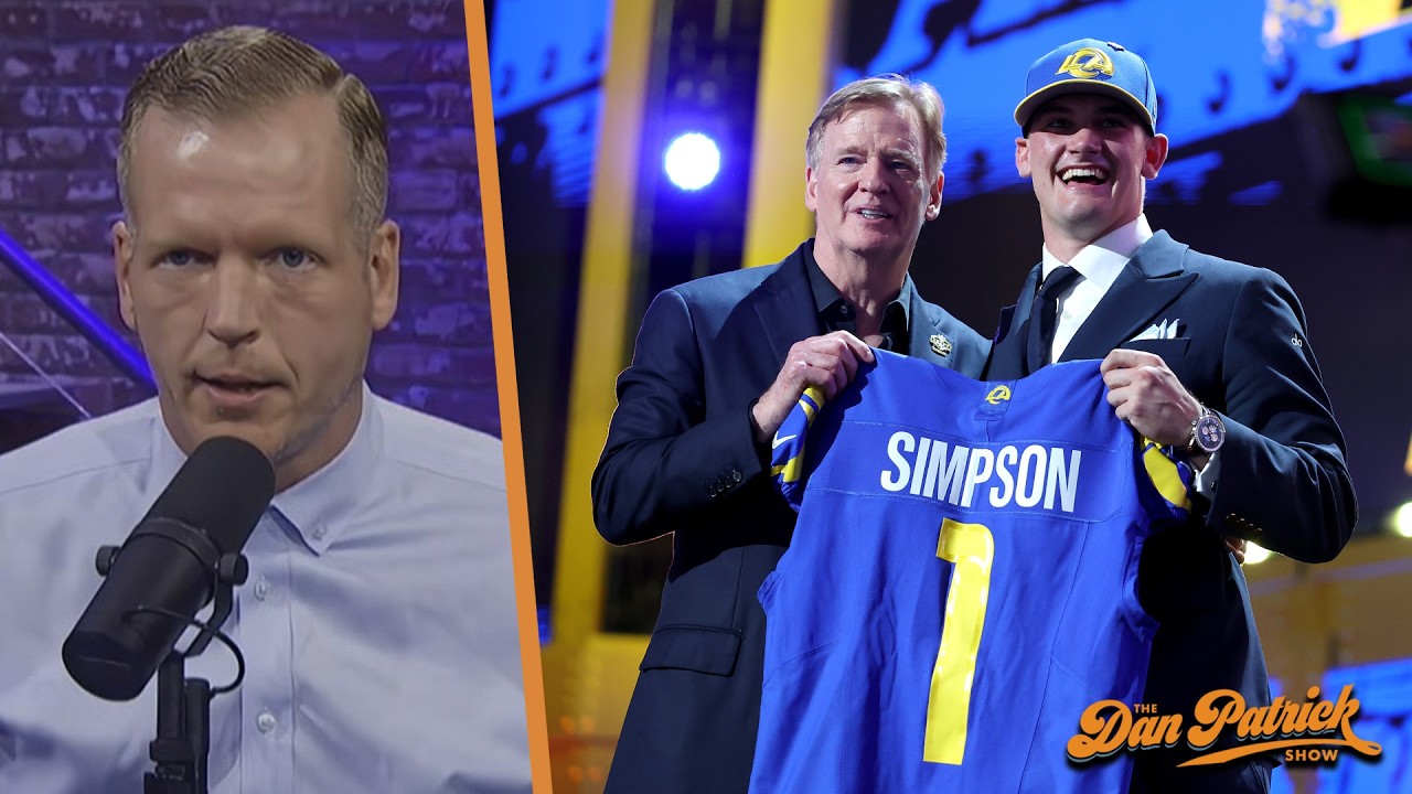 Chris Simms Doesn't Understand Why The Rams Drafted Ty Simpson 13th Overall | 4/27/26