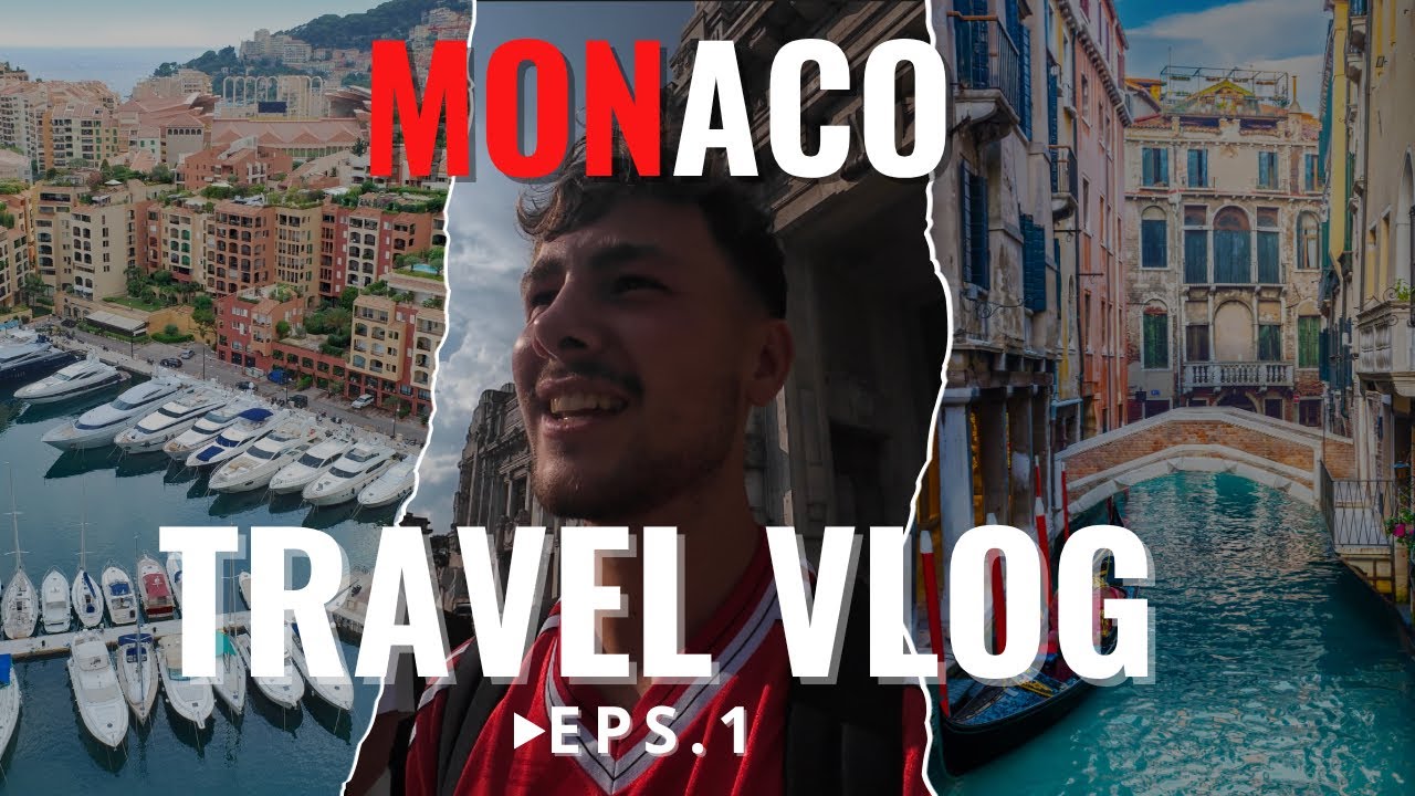 Monaco Vlog 1 : Our Flight Got Cancelled… So We Traveled Across Europe Instead!